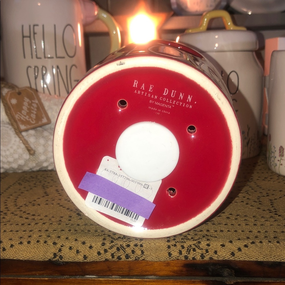 Rae Dunn LOVE Birdhouse Red - Picture 6 of 10